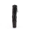 Pleaser - FLAMINGO1040SPF Bottes de plateforme, Pole dance chaussures - Noir Product image